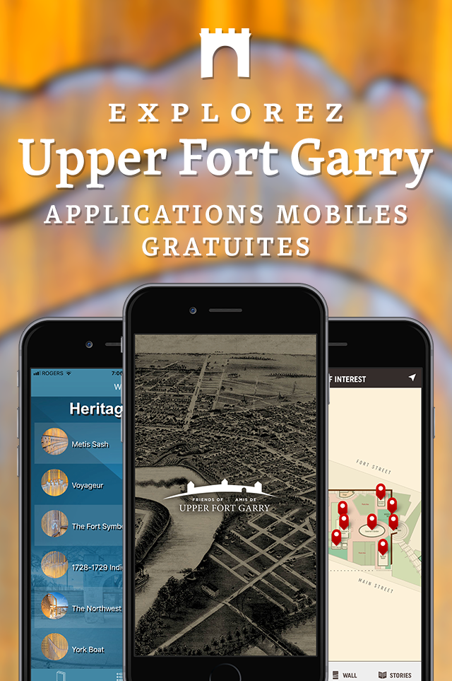 Explorez Upper Fort Garry Applications Mobiles Gratuites